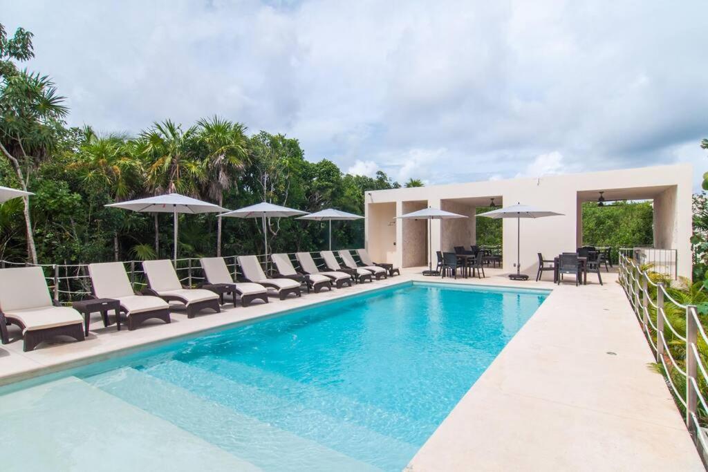 Ground Level Garden Condo At Akumal South By Tao Santamar 외부 사진