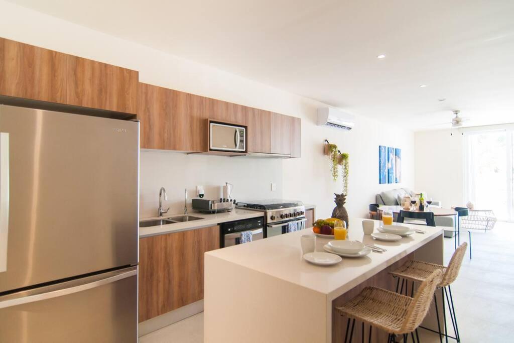Ground Level Garden Condo At Akumal South By Tao Santamar 외부 사진