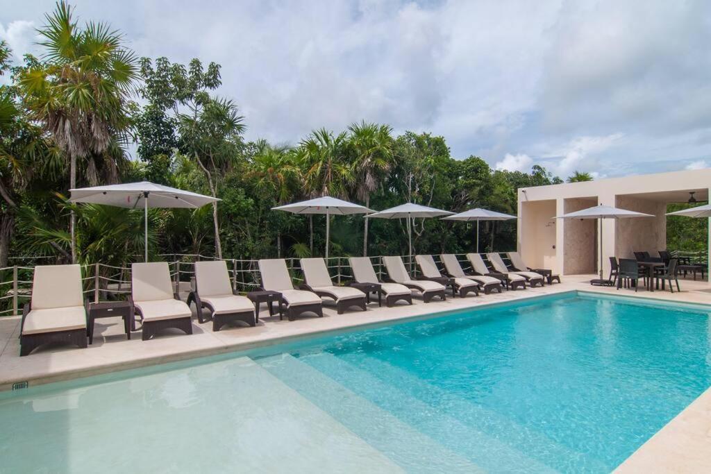 Ground Level Garden Condo At Akumal South By Tao Santamar 외부 사진